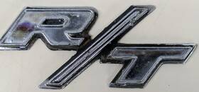 3445223 Dodge Oem 1970 1971 Challenger R/t Mopar Stick On Emblem Vintage