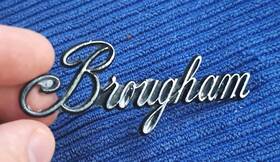 3510794 Dodge 1973 73 1974 74 Charger Se Brougham Front Upper Door Panel Emblem