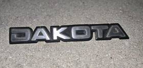 357061 Dodge 1987-95 Dakota Emblem Badge Sign Logo Silver&black Oem