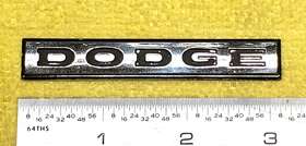3613272 Dodge Oem 1972-74 Charger Demon Inch Deck Lid Emblem / Used Nice