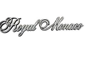 3811508 Dodge Vintage Royal Monaco Script Emblem