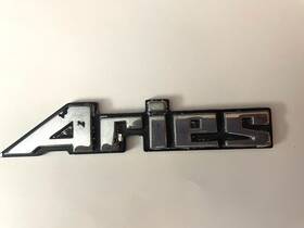 4276304 Dodge 1981-1989 Aries Emblem Nameplate Oem 6 Inch Long Pt# Original