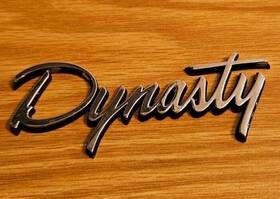 445424 Dodge 1988-1990 Inch Dynasty Rear Pillar Emblem - P/n 445424- Great Condition