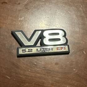 55026911 Dodge Oem 1991 - 1996 Dakota V8 5.2l Efi Fender Nameplate Emblem Badge Logo