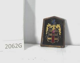 6689 Dodge 1946-1948 Trunk Emblem Brass And Cloisonne Exterior Badge Logo Symbol