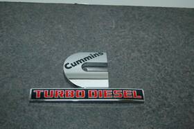 68149701aa Dodge Used 13-18 Ram 2500 3500 Cummings Diesel Fender Emblem Logo Badge