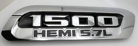 68276334 Dodge 2019 - 2024 Ram 1500 Hemi 5.7l Right Hood Badge Bezel Emblem Oem Aa