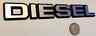 Dsl-2000 Detailhaus Silver Chrome Diesel Badge Vw Audi Gmc Gm Ford