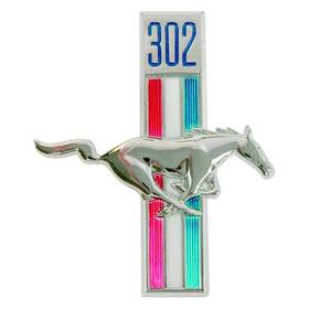Em3604 Dynacorn Inch Mustang 302 Running Horse Passenger Side Fender Emblem