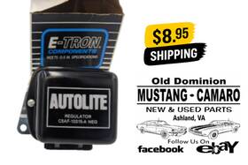 C5af-10315-a E-tron Nos 1965-1967 Mustang Gr 341 Voltage Regulator With Autolite Script