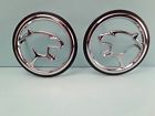 E7wy66517a56a-l E7wy66517a56a-r New Nos Oem Mercury Cougar Sail Post Cat Emblems