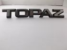 E86y5442528a Mercury Topaz Chrome Trunk Emblem Rear Logo Badge Nameplate Oem
