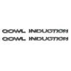 Eh012 Muscle Factory Chevelle Cowl Induction Hood Emblems