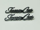 Eivb-5442550-bb Chrome Lincoln Town Car Fender Emblems Pair