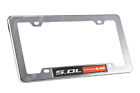 Em0130-ch-kit Esr Performance Ford Truck Coyote Red Emblem Chrome License Plate