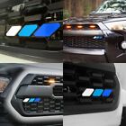 Ftssgszs-w-b-dbear1 Emblem For Toyota Tacoma 4runner Tundra Pickup 2018-19 3 Tri-color Grille Badge