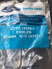 Eotz-16228-a E049a W-o 047077 Ford Bronco Emblem Part