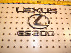 8935 Es300 Lexus 1997 Chrome Plated Front Hood Rear Plastic Oem 1 Set Of 3 Emblems