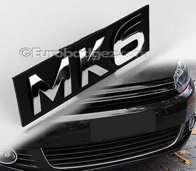 Eurobadgez-mk6-ufm-cr Eurobadgez New Chrome Mk6 Front Mount Badge With Stock Fits Vw Golf Gti Gli
