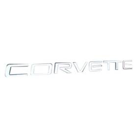 4201w Eurosport Daytona Classic Series Inch Corvette White Rear Bumper Lettering