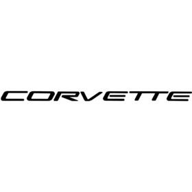 619073976 Eurosport Daytona 1997-2004 C5 Rear Fascia Corvette Lettering Thin Cut Acrylic