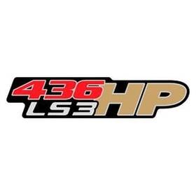 7361-436 Eurosport Daytona Inch 436hp Ls3 Fender Emblems