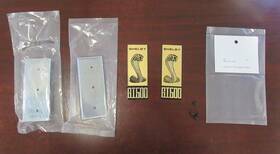 S7ms-16098-b Exact Reproduction 1967 Shelby Gt500 New Front Fender Emblem Kit