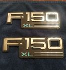 F3tz-16720-h Ford Xl Fender Emblem Pair Oem Genuine Sides Logo Badge