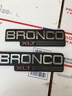 F4tb16b114-ka Ford Bronco Xlt Fender Emblems