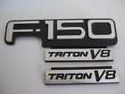F65b-16b114-aaw Ford Triton Fender Emblem Badge Script Logo Oem Name Plate