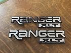 F67b-16b114-ba Ford Ranger Xlt Front Fender Emblems Oem Pair