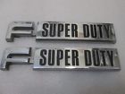 F8tb-16702-bc Ford Super Duty Script Emblem Badge Nameplate Oem