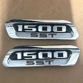 68563848ab Factory/oem 68563849ab New 2025 Ram 1500 Sst Hood Emblem Pair Lh And Rh