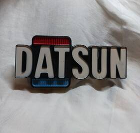U2001 Factory/oem 82810 Datsun 1972 -1977 Emblem For 180/710 Red/white/blue # 62810