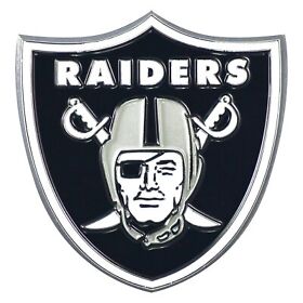 22596 Fan Mats Nfl Oakland Raiders Colored Emblem
