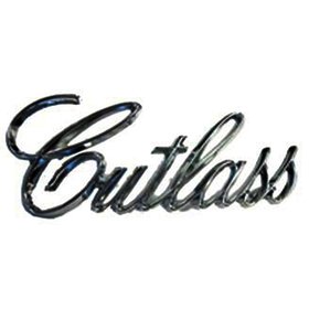 4533-130-711 Fender Emblem Fits 1973-1977 Oldsmobile Cutlass