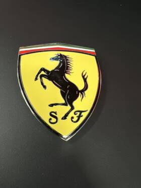 86921300 Ferrari 83628100 488 Fender Shield Badge Emblem Logo Oem