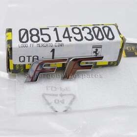 85149300 Ferrari 85461600 Genuine Ff Rear Emblem Badge Inch 1 Piece New