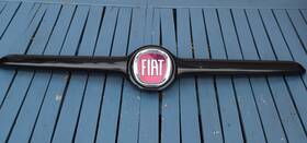 07356145490 Fiat Oem 2016 2017 2018 500x Black Radiator Grill Badge Emblem Molding