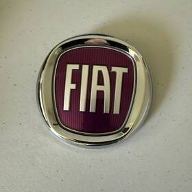 D519 Fiat Genuine Front Bumper Badge Emblem 500 Panda Chroma Punto