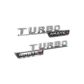 Gla45 Fis For Mercedes Benz 176 817 33 00 Turbo 4matic Fender Amg Emblem Chrome Badge A35 Cla45