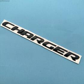 68280000aa Fits Dodge Charger Rear Tailgate Emblem Letters For Trunk Lid Badge 3d Zinc Alloy All Black