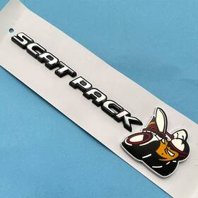 68497352aa Fits Dodge Models Rear Spoiler Super Angry Bee Emblem Badge 3d Sticker Fit For Scat Pack Srt