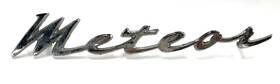 C3yb-16098-a Fomoco 15334 Vintage Mercury Meteor Sedan Oem Front Fender Script Emblem