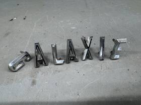 C2az-6240282-d Fomoco 1962 1963 Ford Galaxie Trunk Deck Lid Emblems Letters 500 Xl Nameplate Rear Trim