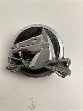 C6ab-16189-d Fomoco 1966 Ford Country Squire Rear Emblem Ornament Oem Rare