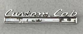 C7tb-814083-a Fomoco Original 67 8 9 Ford F100 250 Truck Pickup Custom Cab Emblem B Pillar Rh Lh 19