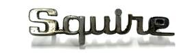 D22b-7342528-aa Fomoco 1972 3-1/4 Inch Ford Squire Emblem Ornament Name Plate Badge