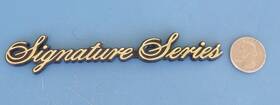 E0ly66517a56a Fomoco Ford Lincoln Signature Series Roof Emblem Gold E0ly 81-89 82 83 84 85oem Lh Rh Badge