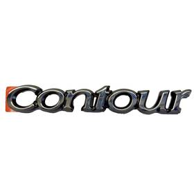 F5rz-5442528-e Fomoco Oem Ford Contour Ft95 Thru Ft2000 Deck Lid Emblem And Misc Restoration Or Replacement